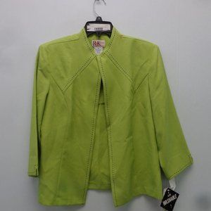 R&K Originals women's lightweight open jacket, Size 14
